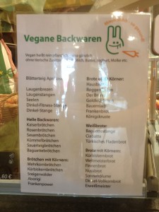 Vegane Produkte Bäckerei Oppel
